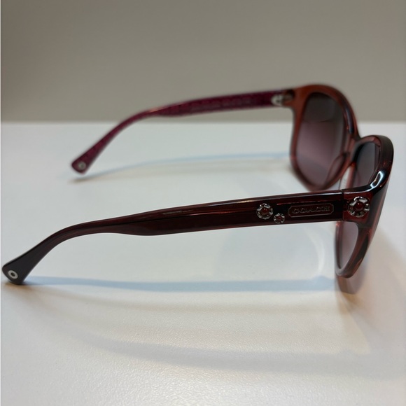 Coach Women’s Sunglasses HC8017 (L009 Kendall) 5032/8H (Burgundy) 56•16•130 - Picture 5 of 11